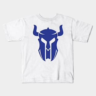 Bull Head Armour Warrior Design Kids T-Shirt